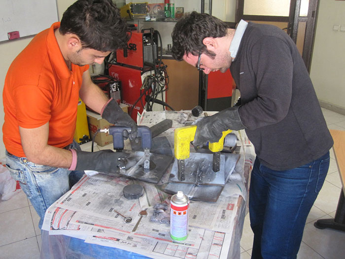 PT, MT دوره تست مایعات نافذ و تست ذرات مغناطیسی