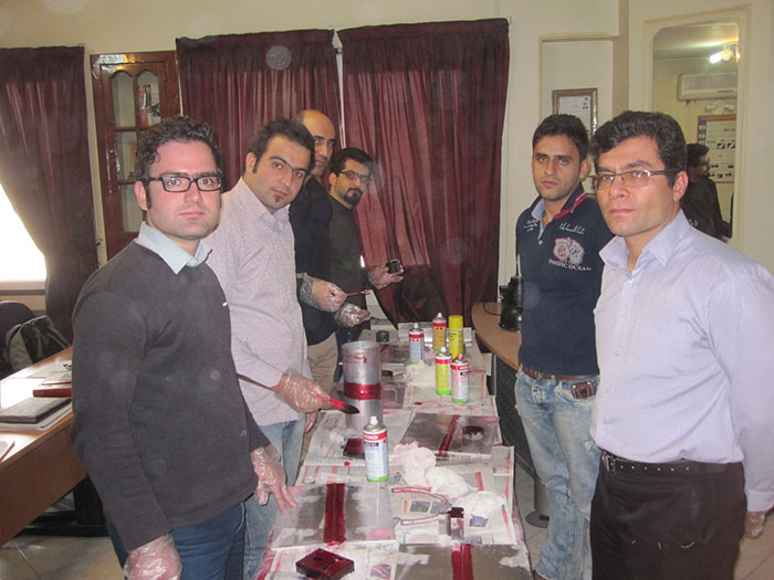 PT, MT دوره تست مایعات نافذ و تست ذرات مغناطیسی