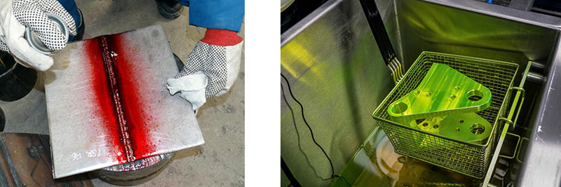 PT Level I,II تست مایعات نافذ